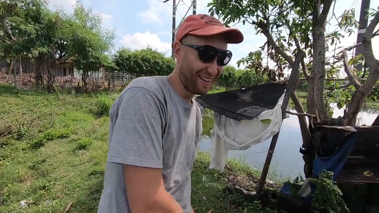 Casting Ikan Gabus / Snakehead Fish  Bersama Sasha Teman Dari Rusia || TOMPI FISHERMAN