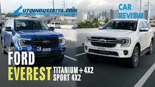 2023 Ford Everest 4x2 Comparo Review: Titanium+ vs Sport screenshot 4
