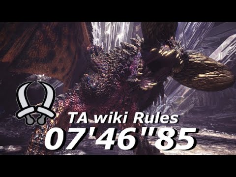 Mhw 破滅が来たりて喇叭を鳴らす 歴戦王ネルギガンテ 生産双剣 07 46 85 Ta Wiki Rules Arch Tempered Nergigante Dual Blades Youtube