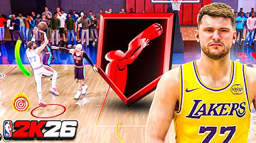 LUKA DONCIC BUILD is LETHAL on NBA 2K26! LEGEND DIMER + 99 PASS ACCURACY