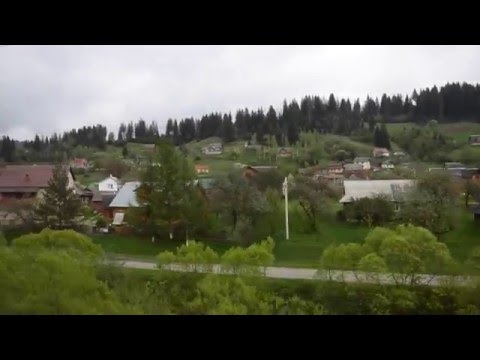 Through The Carpathians (Uzhgorod - Kyiv Train) / Через Карпаты поездом