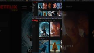 Master CSS Flexbox &amp; Grid Building a Netflix Clone #shorts #frontendprojects #csstutorial #htmlcss