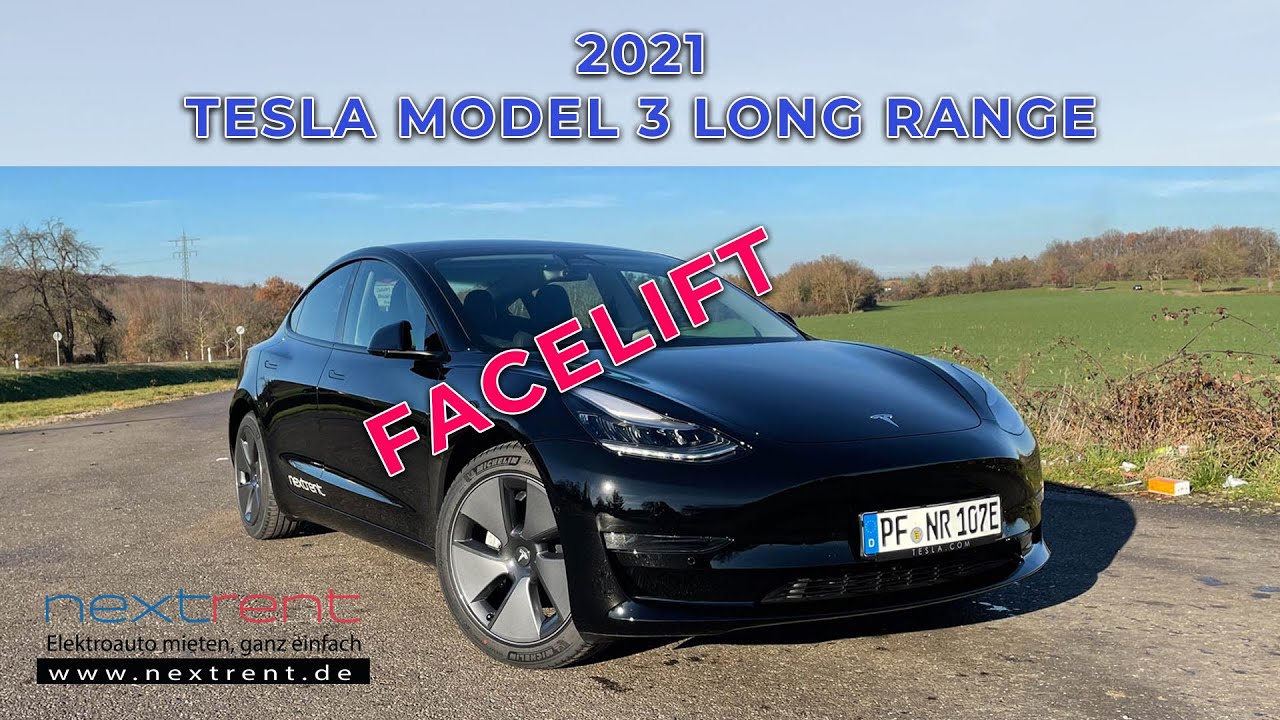 Tesla Model 3 Long Range 2021 | Facelift | nextrent