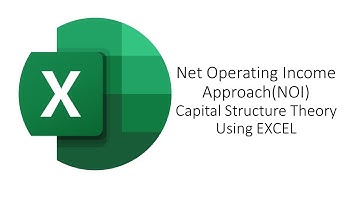 Net Operating Income (NOI) Approach