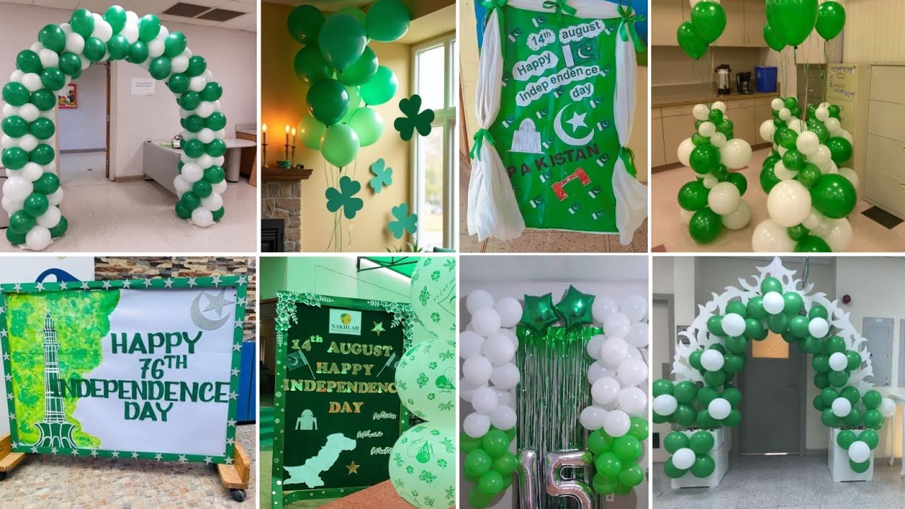 🇵🇰 Pakistan Independence Day Decoration Ideas | 14 August Decoration Designs 2025 |  14 August Decor