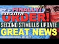 SECOND STIMULUS CHECK EXECUTIVE ORDER! EVENINGS LALATE | Second Stimulus Check Package GREAT NEWS #1