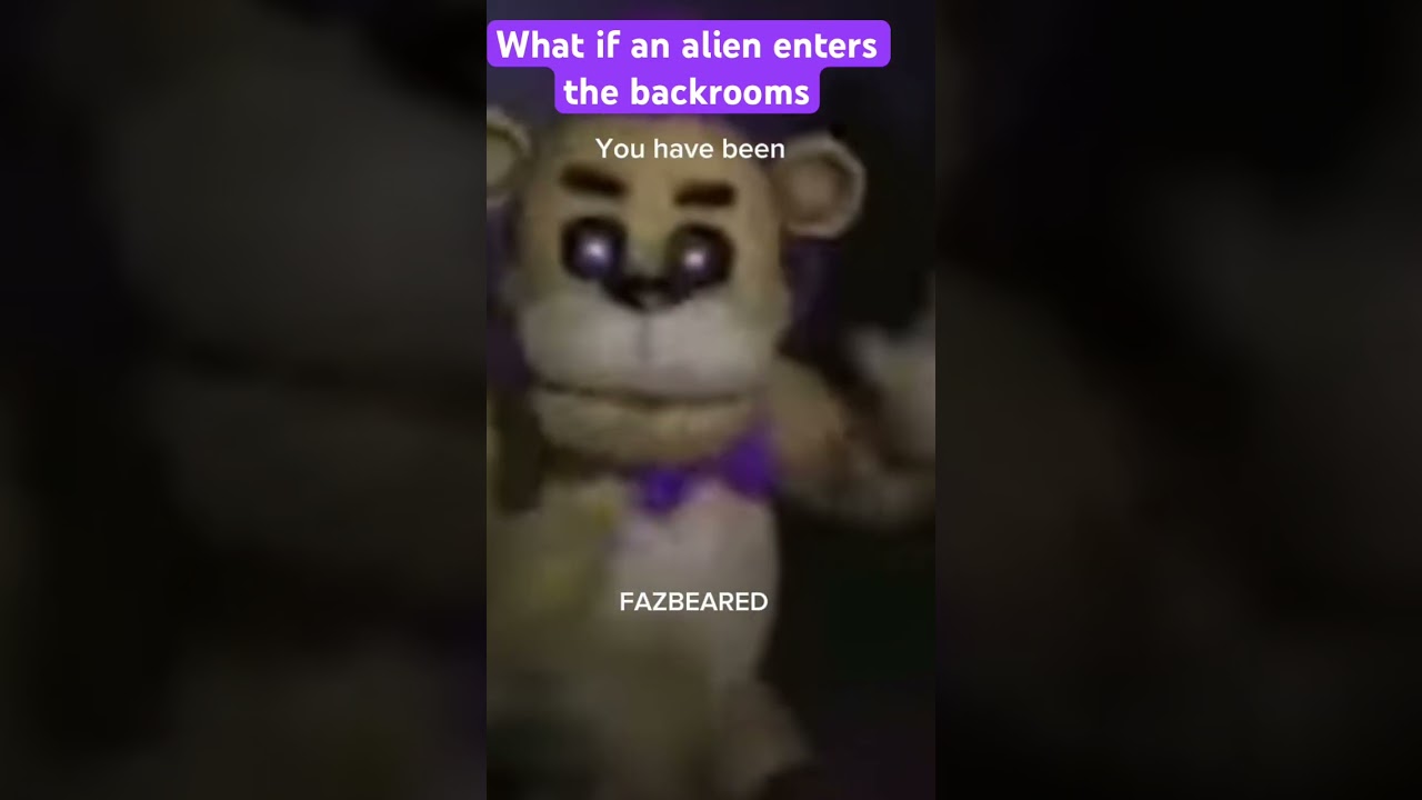 What if an alien enters the backrooms