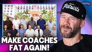 Gronk and Edelman ROAST the Annual NFL Coaches Photo | Dudes on Dudes