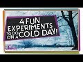 4 Things to Do When It's Too Cold Outside! | Winter Science | SciShow Kids