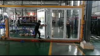 Avora Bi Fold Door 24 feet by 8 feet in white