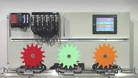 Mitsubishi Electric   Servo amplifier MR J3 6000 RPM Gear Mesh Servo Demo