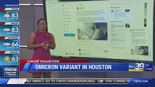 Omicron variant in Houston - Sydney Simone