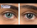Intense Blue Colored Contact Lenses | Hidrocor Topazio &amp; Soflex Topazio