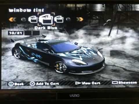 Nfs Most Wanted Tuning Porsche Carrera Gt Youtube