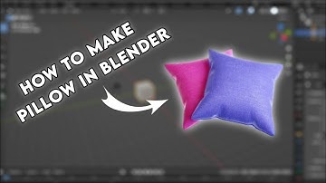 How to make Pillow in Blender | Blender Tutorial