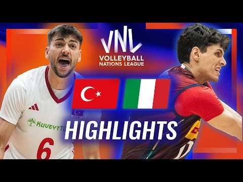 Türkiye 🇹🇷 vs. Italy 🇮🇹 - Highlights | Week 1 | Men's VNL 2026