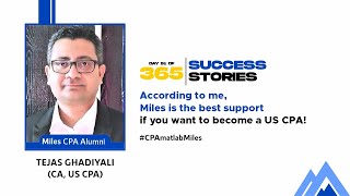 Day 91 | 365 days, 365 success stories #Season2 | Tejas Ghadiyali - CPA Alumnus