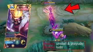 Enemy Told Me to Uninstall~So I Showed My Franco Hook Skills 😈🔥#francohook #mobilelegends #moba5v5