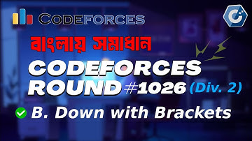 B. Down with Brackets | Codeforces Round 1026 (Div. 2)