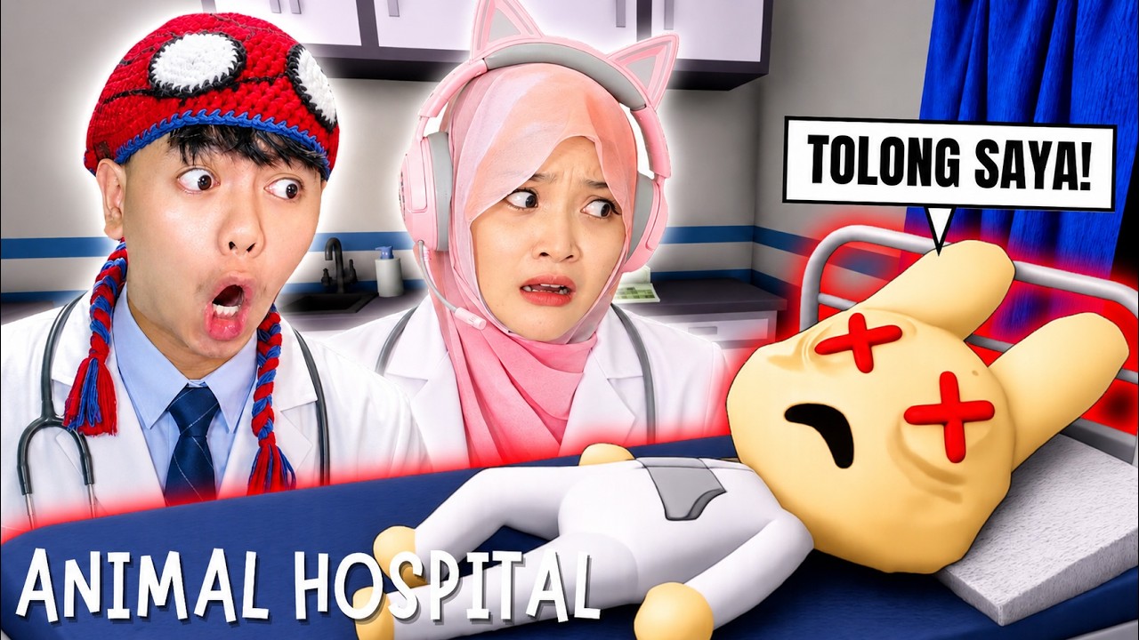 AKU DAN DILA MENJADI DOKTER HEWAN DI ANIMAL HOSPITAL ANOMALY‼️😱 | Roblox Indonesia