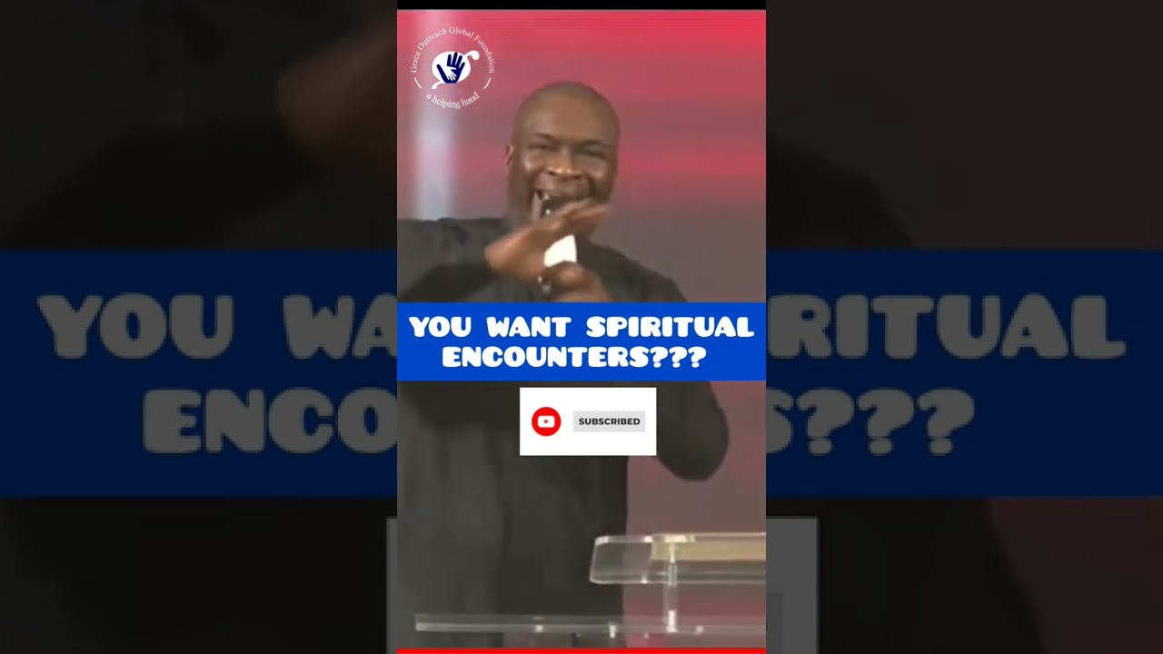 YOU WANT SPIRITUAL ENCOUNTERS? - APOSTLE JOSHUA SELMAN 
