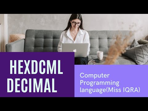 Hexadecimal to decimal|Conversion| Computer programming language - YouTube