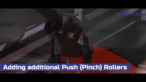 Graphtec FC8600 Series - How to Adjust Push Roller Pressure