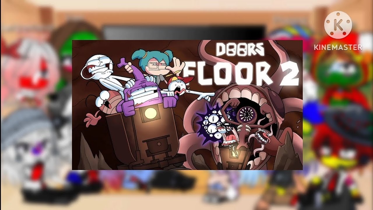 CountryHumans + @FenaCute react are Roblox Doors 2 by @FERA-ANIMATIONS