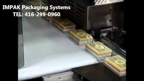 Shanklin Omni With Flight Lug Infeed Shrink Wrapping Play Money