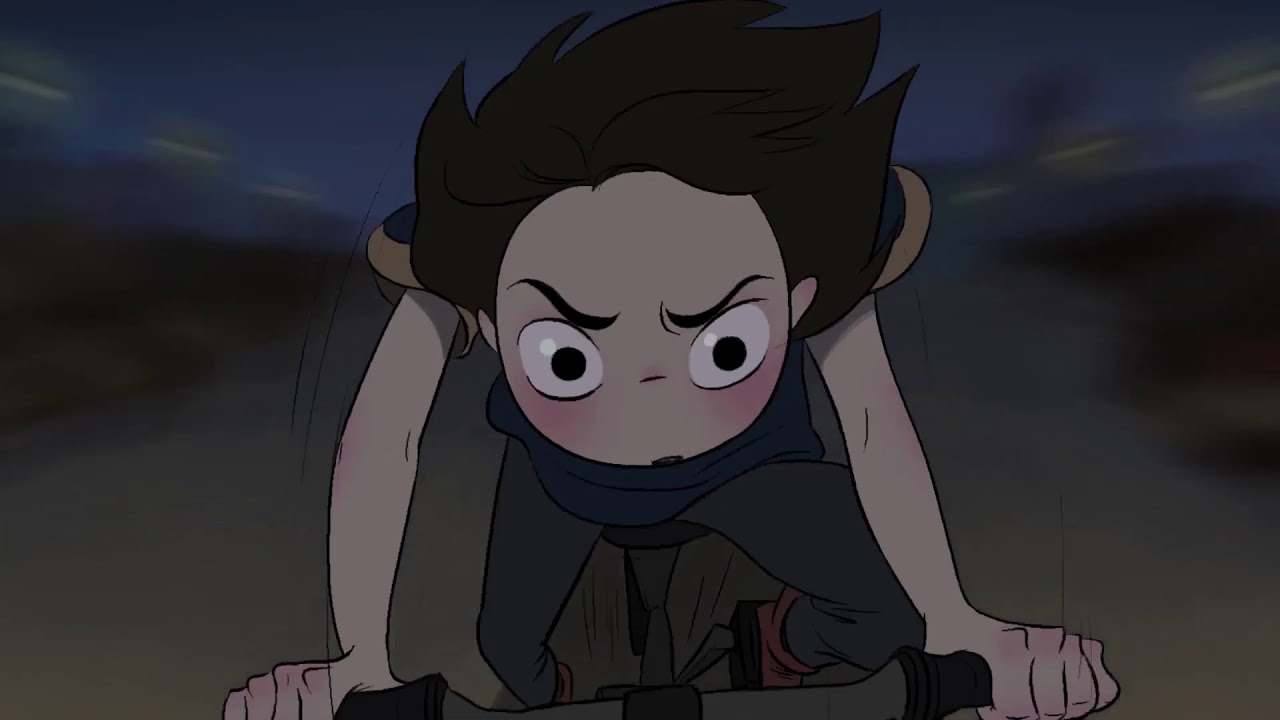 Telling the melancholy and confusion of growth, this animation pokes your tears