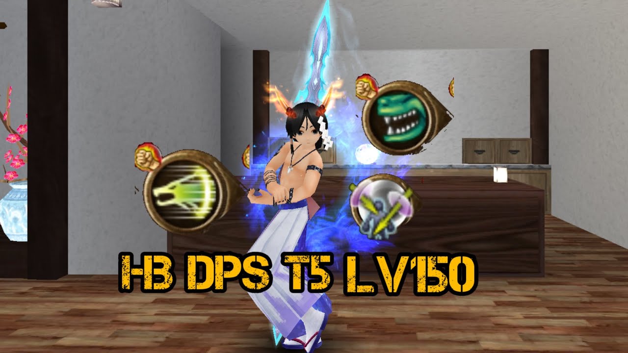 Build HB DPS t5 lvl 150 Toram online Indonesia by_Nime98