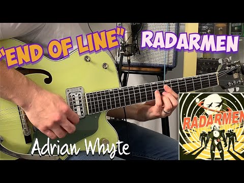 Clean Psychobilly Guitar - Radarmen - End of Line (Cover and Lesson) Adrian Whyte