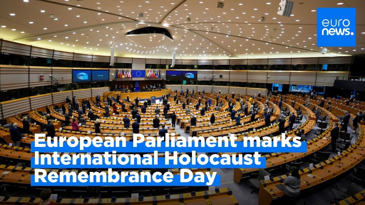 European Parliament marks International Holocaust Remembrance Day - YouTube