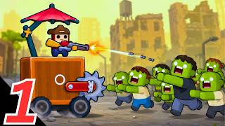 Tower Destiny Survive Gameplay Walkthrough Part 1 - Fortress on Wheels (iOS, Android)