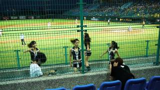 2011.06.18 桃園國際青埔棒球場 Lamigo 啦啦隊表演 Part.2