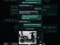 laporan respon WhatsApp