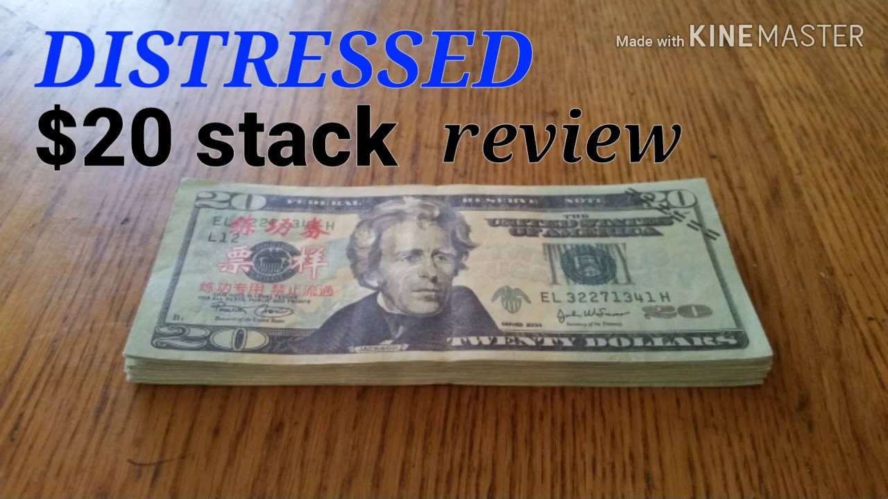Distressed $20 stack review