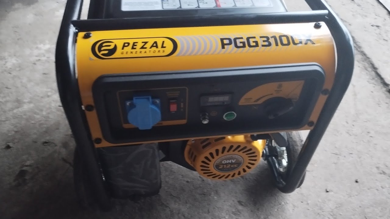 Генератор Pezal PGG3100X,  двигун Loncin!