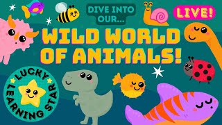 Nature &amp; Animals for Toddlers 🌿 Bugs, Dinos &amp; Sea Creatures 🌟