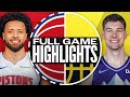 PISTONS At JAZZ FULL GAME HIGHLIGHTS March 3 2025