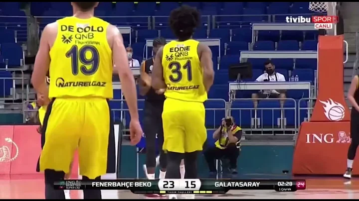 Jarell Eddienin Galatasaray Karsnda 8/11 lk sabeti...
