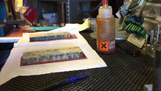 how to attach your liners to scales.. knife making