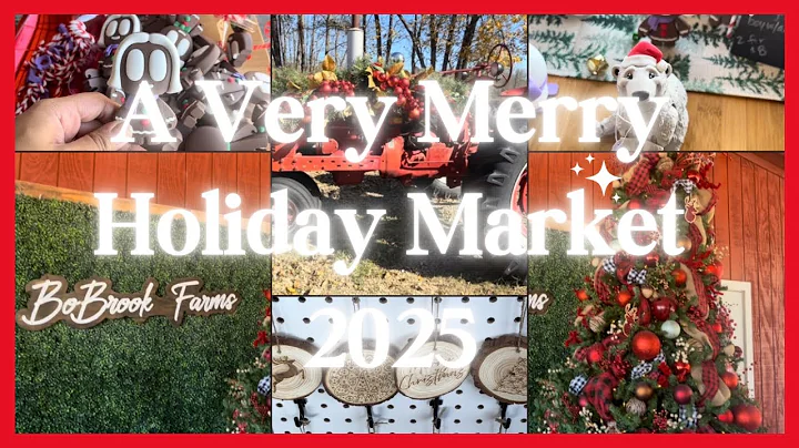 A Festive Holiday Market Trip ✨ | Vlogmas Day 1 2025
