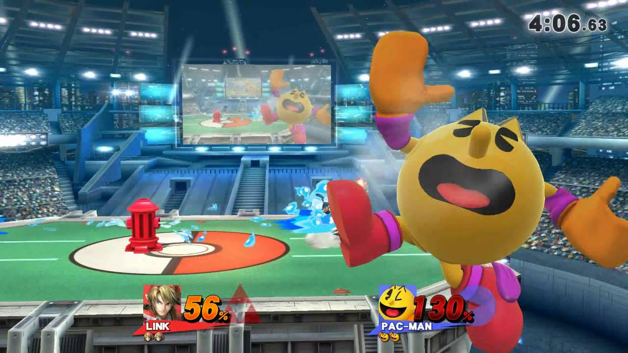Nimious (Link) Vs. Kimmot (PAC-MAN) SSB4 For Glory 72 super smash bros. characters