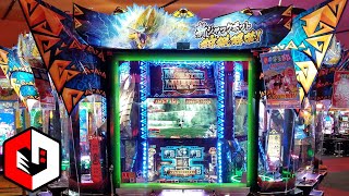 CRAZY Monster Hunter Coin Pusher! Arcade Games in Japan