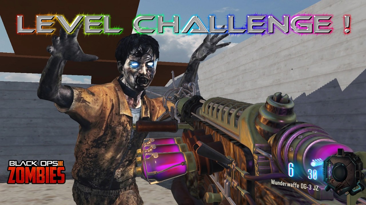The Level Challenge Black Ops 3 Zombies - YouTube