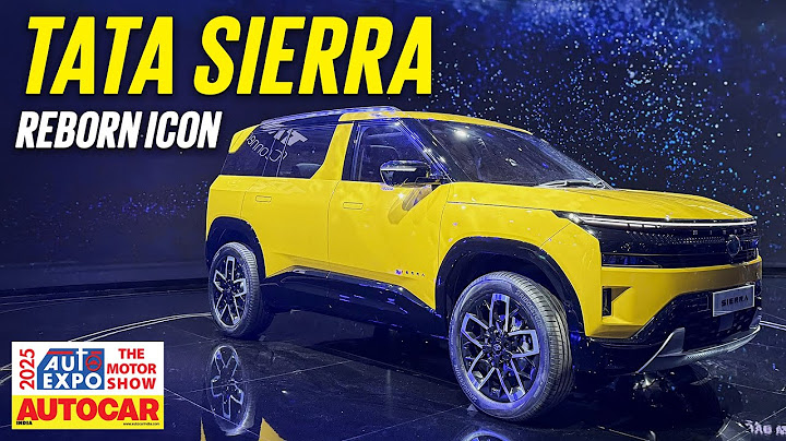 2025 Tata Sierra - Rs 15 lakh SUV to rival the Hyundai Creta | Auto Expo 2025 | Autocar India