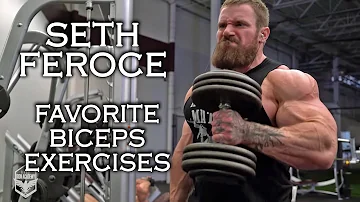 SETH FEROCE || TOP 5 EXERCISES TO GET BIGGER ARMS: BICEPS || FAVORITE EXERCISES