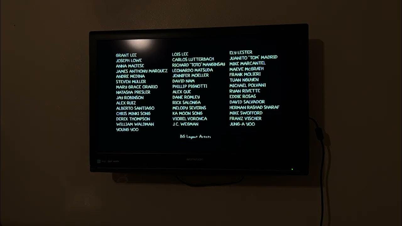 The Simpsons Movie End Credits YouTube