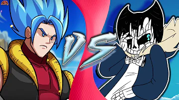 GOFFU vs SANDY! (Luffy & Goku vs Sans & Bendy) (CartoonHooligans vs Undertale AU) CARTOON FIGHT CLUB